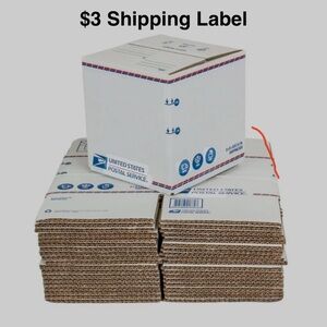 $3 extra shipping label for over 5 pounds